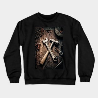 Wrench and Hammer Crewneck Sweatshirt